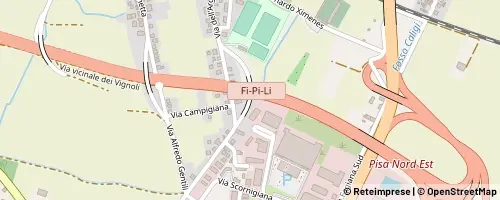 Mappa Pisa