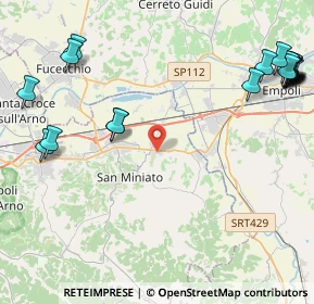 Mappa Via Francesco Mario Pagano, 56028 San Miniato PI, Italia (6.338)