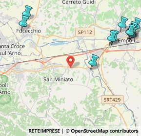 Mappa Via Francesco Mario Pagano, 56028 San Miniato PI, Italia (6.79077)