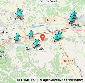 Mappa Via Francesco Mario Pagano, 56028 San Miniato PI, Italia (4.55667)