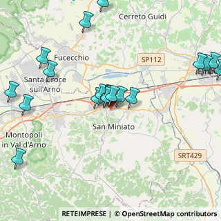 Mappa Via Pozzo, 56028 San Miniato PI, Italia (4.71526)