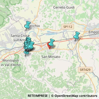 Mappa Via Pozzo, 56028 San Miniato PI, Italia (4.033)