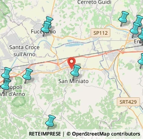 Mappa Via Pozzo, 56028 San Miniato PI, Italia (7.20118)