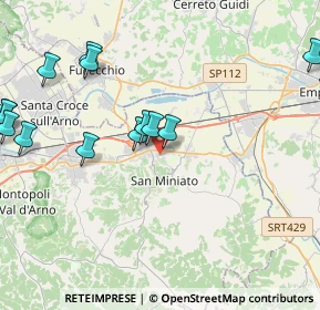 Mappa Via Pozzo, 56028 San Miniato PI, Italia (5.82294)