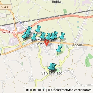 Mappa Via Pozzo, 56028 San Miniato PI, Italia (0.8175)
