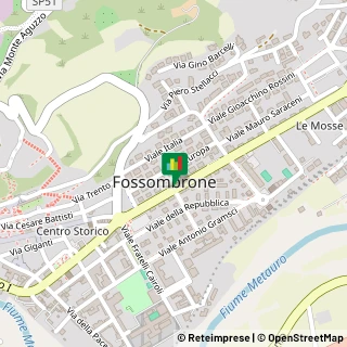 Mappa Viale Martiri della Resistenza, 31, 61034 Fossombrone, Pesaro e Urbino (Marche)