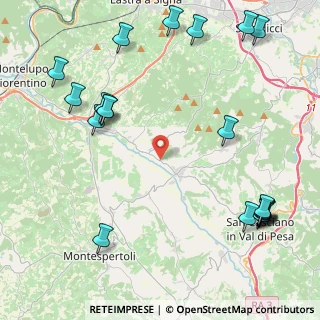 Mappa SP Val di Pesa, 50018 San Vincenzo , Italia (5.96)