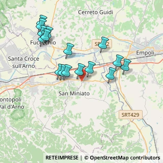 Mappa Via del Cimitero, 56028 San Miniato PI, Italia (3.97438)