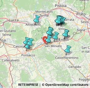 Mappa Via della Spira, 56028 San Miniato PI, Italia (12.105)