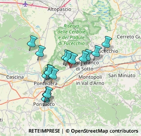Mappa Via Placido Rizzotto, 56020 Santa Maria a Monte PI, Italia (5.95125)