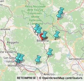 Mappa Via G. di Vittorio, 52011 Bibbiena AR, Italia (14.67083)