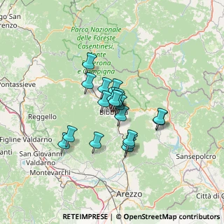 Mappa Via G. di Vittorio, 52011 Bibbiena AR, Italia (9.09579)