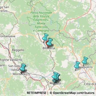 Mappa Via G. di Vittorio, 52011 Bibbiena AR, Italia (21.08769)
