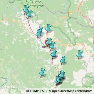 Mappa Via G. di Vittorio, 52011 Bibbiena AR, Italia (10.1005)