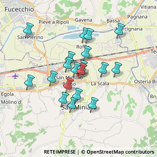 Mappa Via Ippolito Nievo, 56028 San Miniato PI, Italia (1.59895)