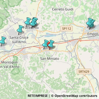 Mappa Via Ippolito Nievo, 56028 San Miniato PI, Italia (5.48091)
