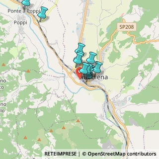 Mappa Via Filoteo Alberini, 52011 Bibbiena AR, Italia (1.21167)