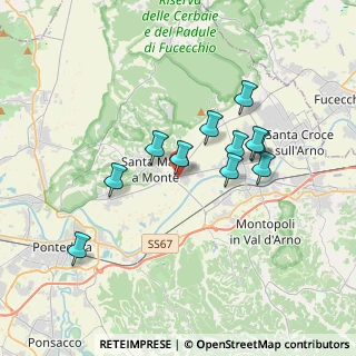 Mappa Difronte la Coop, 56020 Santa Maria a Monte PI, Italia (3.17818)