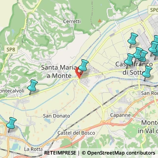Mappa Difronte la Coop, 56020 Santa Maria a Monte PI, Italia (3.40909)