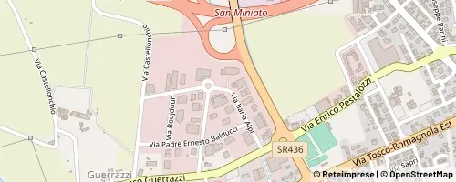 Mappa San Miniato