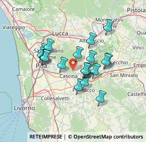 Mappa 56010 Vicopisano PI, Italia (11.384)