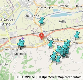 Mappa Rotonda Lucchetta Marco, 56028 San Miniato PI, Italia (2.34235)