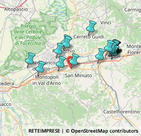 Mappa Rotonda Lucchetta Marco, 56028 San Miniato PI, Italia (7.6615)
