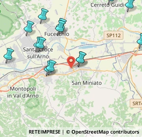 Mappa Rotonda Lucchetta Marco, 56028 San Miniato PI, Italia (5.162)