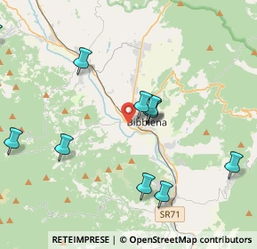 Mappa Via Buonconte Da Montefeltro, 52011 Bibbiena AR, Italia (4.42091)