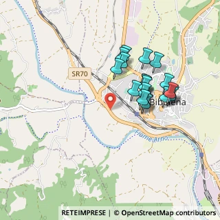 Mappa Via Buonconte Da Montefeltro, 52011 Bibbiena AR, Italia (0.828)