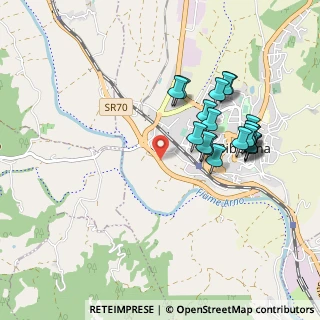 Mappa Via Buonconte Da Montefeltro, 52011 Bibbiena AR, Italia (0.946)