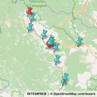 Mappa Via Buonconte Da Montefeltro, 52011 Bibbiena AR, Italia (7.41083)
