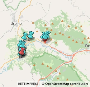 Mappa 61029 Fermignano PU, Italia (3.81941)