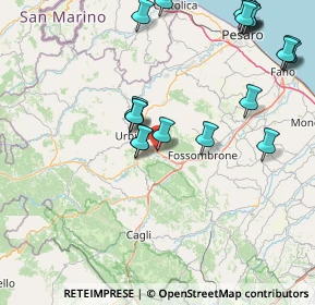 Mappa 61029 Fermignano PU, Italia (19.888)