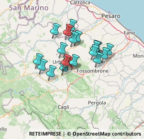 Mappa 61029 Fermignano PU, Italia (10.532)