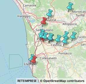 Mappa Via Innocenzo Lazzeri, 56121 Pisa PI, Italia (12.31071)