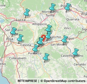 Mappa Via Leonardo Da Vinci, 56020 Santa Maria A Monte PI, Italia (15.27692)