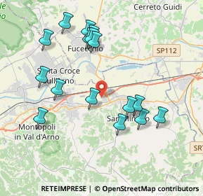 Mappa Via Cascina Lari, 56028 San Miniato PI, Italia (4.08938)