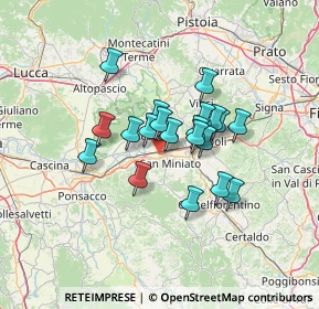 Mappa Via Cascina Lari, 56028 San Miniato PI, Italia (9.994)