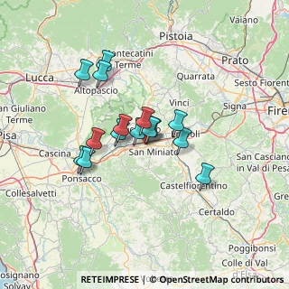 Mappa Via Cascina Lari, 56028 San Miniato PI, Italia (10.646)