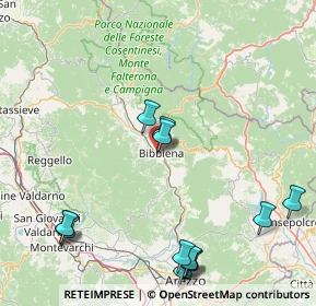 Mappa Via del Tannino, 52011 Bibbiena AR, Italia (21.08385)