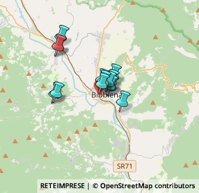 Mappa Via del Tannino, 52011 Bibbiena AR, Italia (2.09)