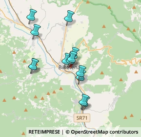 Mappa Via Guidi, 52011 Bibbiena AR, Italia (3.17615)