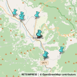 Mappa Via Guidi, 52011 Bibbiena AR, Italia (3.69727)