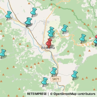 Mappa Via Guidi, 52011 Bibbiena AR, Italia (6.559)