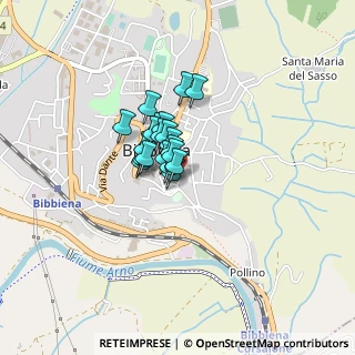 Mappa Via Guidi, 52011 Bibbiena AR, Italia (0.2185)