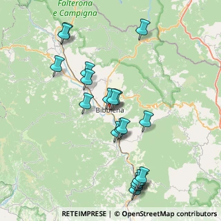 Mappa Via Guidi, 52011 Bibbiena AR, Italia (8.523)