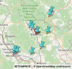 Mappa Via Guidi, 52011 Bibbiena AR, Italia (14.68833)