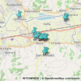 Mappa Via Luigi Pulci, 56028 San Miniato PI, Italia (1.23571)