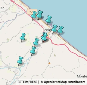 Mappa Str. di S. Gaudenzio, 60019 Senigallia AN, Italia (3.10917)